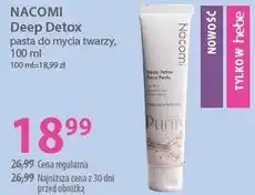 Hebe Nacomi Deep Detox pasta do mycia twarzy oferta