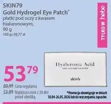 Hebe SKIN79 Gold Hydrogel Eye Patch* płatki pod oczy z kwasem hialuronowym oferta