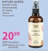 Hebe Nature Queen hydrolat z róży damasceńskiej do twarzy oferta