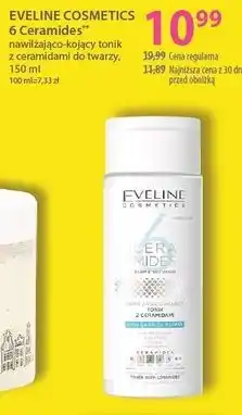 Hebe EVELINE COSMETICS 6 Ceramides** nawilżająco-kojący tonik z ceramidami do twarzy oferta