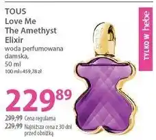 Hebe TOUS Love Me The Amethyst Elixir woda perfumowana damska oferta