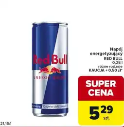 Globi Napój Red Bull oferta