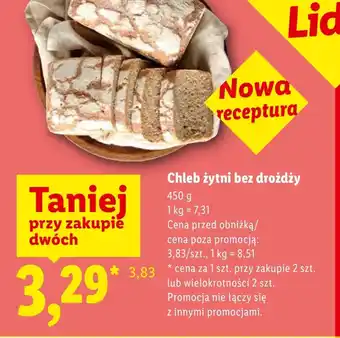 Lidl Chleb żytni Nowa oferta