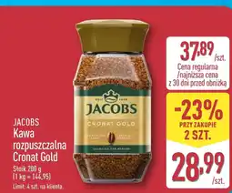 ALDI Kawa rozpuszczalna Jacobs oferta