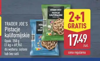 ALDI Pistacje Trader Joe's oferta