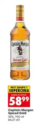 Biedronka Rum Captain Morgan Spiced Gold oferta