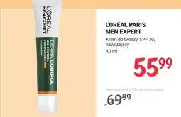 Rossmann Krem do twarzy SPF 30 nawilżający L'Oréal Paris Men Expert Derma Control oferta