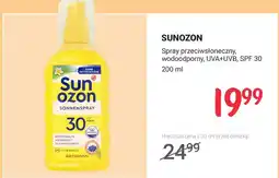 Rossmann Spray przeciwsłoneczny Sunozon wodoodporny UVA+UVB SPF 30 oferta