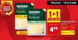 Biedronka Ser Światowid Podlaski w plastrach oferta