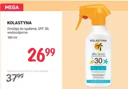 Rossmann Emulsja do opalania Kolastyna SPF 30 wodoodporna oferta