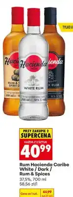 Biedronka Rum Hacienda Caribe White oferta
