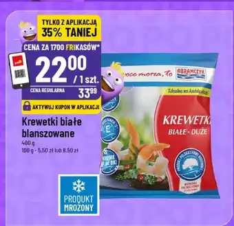Polomarket Krewetki białe blanszowane Abramczyk oferta