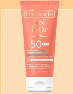 Rossmann Krem do ciała Bielenda Sol D'Or lekki SPF 50 wodoodporny oferta