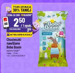 Polomarket Chusteczki nawilżane Bobo Boom natural care oferta