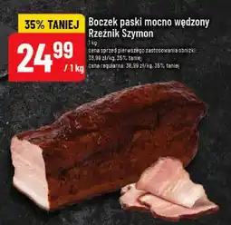 Polomarket Boczek paski mocno wędzony Rzeźnik Szymon oferta