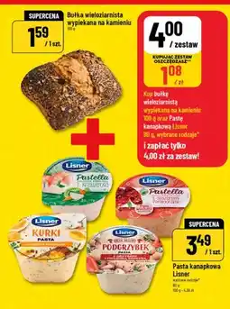 Polomarket Pasta kanapkowa Lisner Podgrzybek z grzybami i pieczoną papryką oferta