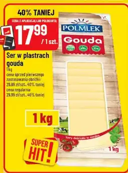 Polomarket Ser w plastrach Gouda Polmlek oferta