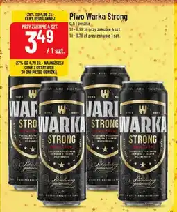 Polomarket Piwo Warka Strong oferta