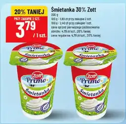 Polomarket Śmietanka 30% Zott Primo oferta