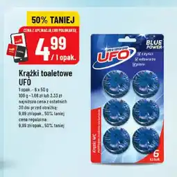 Polomarket Krążki toaletowe UFO Blue Power oferta