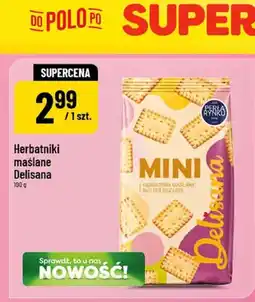 Polomarket Herbatniki maślane Delisana Mini oferta
