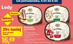 Lidl Lody Jak Dawniej Bracia Koral biała czekolada-pistacja z sosem malinowym oferta