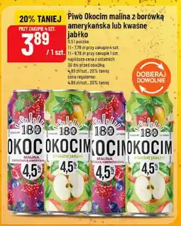 Polomarket Piwo Okocim kwaśne jabłko oferta