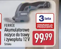 ALDI Nożyce do trawy Ferrex oferta