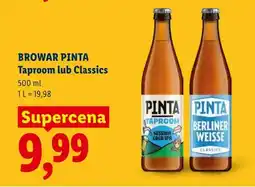 Lidl Piwo Pinta Taproom oferta