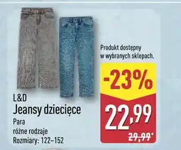 ALDI Jeansy L & D oferta