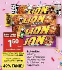 Delikatesy Centrum Baton Lion Nestlé oferta