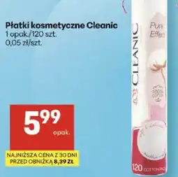Delikatesy Centrum Płatki kosmetyczne Cleanic Pure Effect oferta