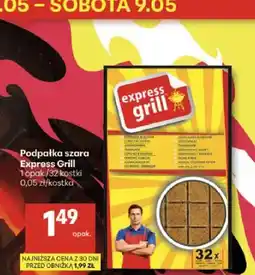 Delikatesy Centrum Podpałka szara Express Grill 32 kostki oferta