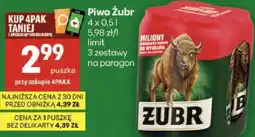 Delikatesy Centrum Piwo Żubr oferta