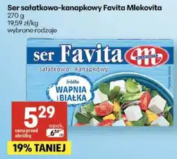 Delikatesy Centrum Ser sałatkowo-kanapkowy Favita Mlekovita oferta