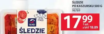 Selgros Śledzie po kaszubsku Seko oferta