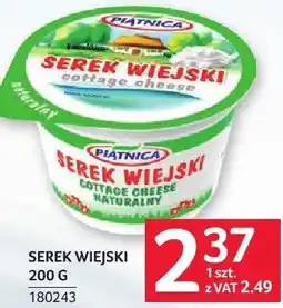 Selgros Serek wiejski cottage cheese naturalny Piątnica 180243 oferta