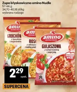 Delikatesy Centrum Zupa błyskawiczna amino Nudle Gulaszowa z wieprzowiną i papryką oferta