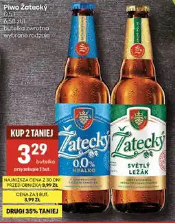 Delikatesy Centrum Piwo Žatecký Světlý Ležák oferta