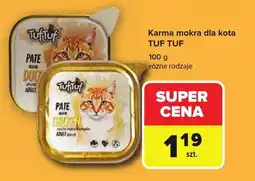 Carrefour Karma mokra dla kota Tuf Tuf oferta