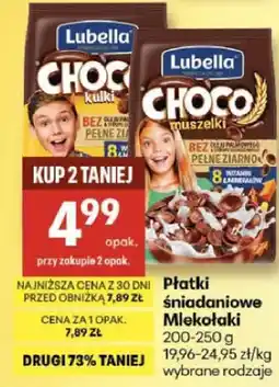 Delikatesy Centrum Płatki śniadaniowe Choco kulki Lubella oferta