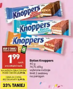 Delikatesy Centrum Baton Knoppers Orzeszki Ziemne Storck oferta