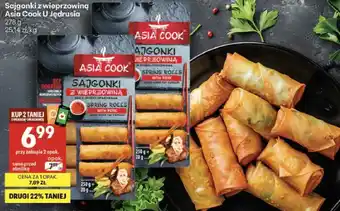 Delikatesy Centrum Sajgonki z wieprzowiną Asia Cook U Jędrusia oferta