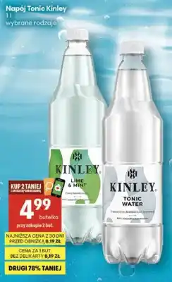 Delikatesy Centrum Napój Tonic Kinley Tonic Water oferta