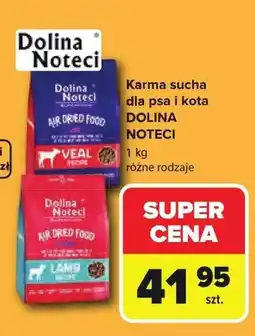 Carrefour Karma sucha dla psa i kota Dolina Noteci oferta