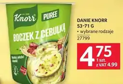 Selgros Puree Knorr boczek z cebulką oferta