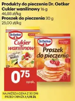 Delikatesy Centrum Proszek do pieczenia Dr.Oetker oferta