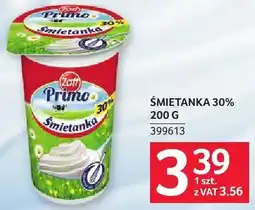 Selgros Śmietanka 30% Zott Primo oferta