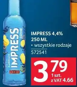 Selgros Napój Impress 4,4% 572541 oferta