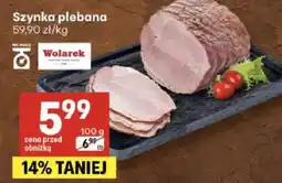 Delikatesy Centrum Szynka plebana Wolarek oferta